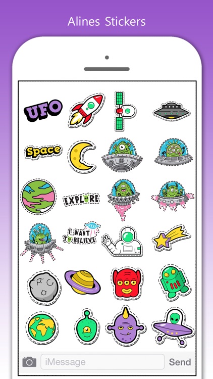 Aliens Stickers!