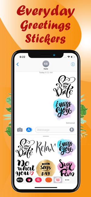 Everyday Greetings Stickers!(圖4)-速報App