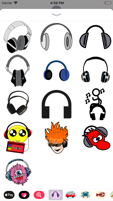 Headphone Stickers screenshot 3