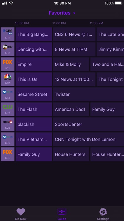 Channels ‒ Live TV