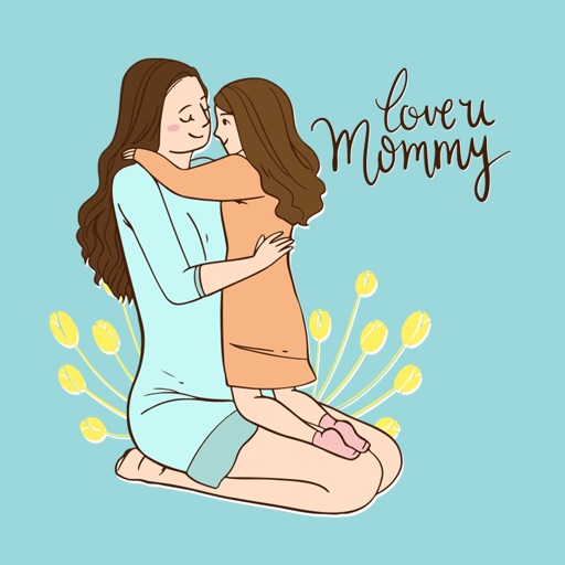Mother's Day Smile Stickers