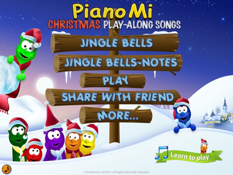 Piano Mi Christmas