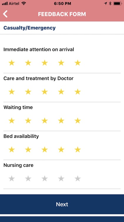 Patient Feedback App