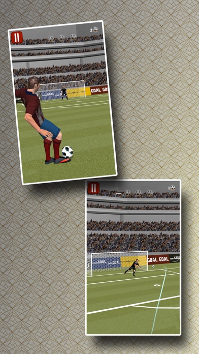 Free kicks 3D football game screenshot 3