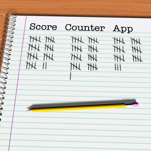 Score counter for iPad icon