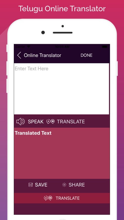 English to Telugu Translator screenshot-3