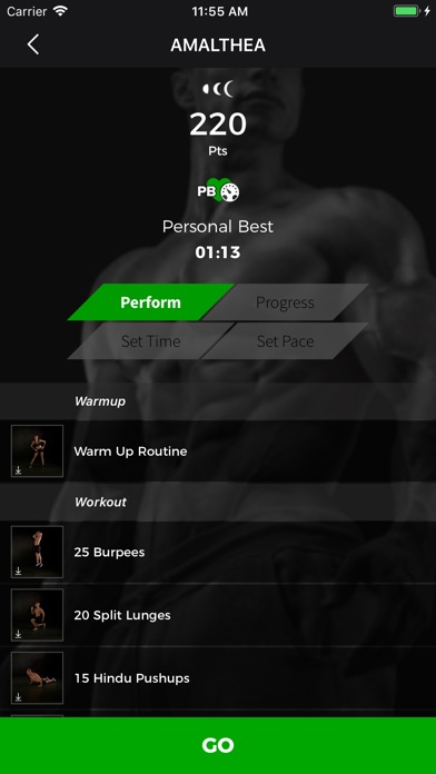 Goliaz Gym & Home Workout screenshot 2
