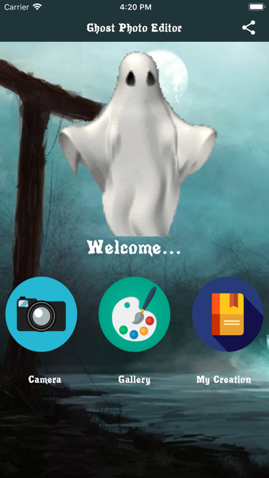 How to cancel & delete Ghost in Photo - Scary Pranks from iphone & ipad 2