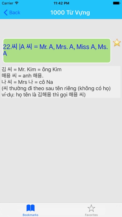 Topik 1000 Tu Vung Tieng Han screenshot 3