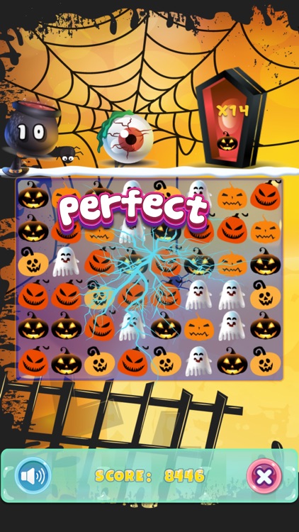 Halloween Match 3 Puzzle Game