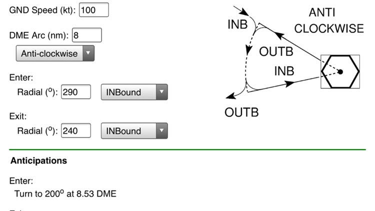 VOR DME Arcs