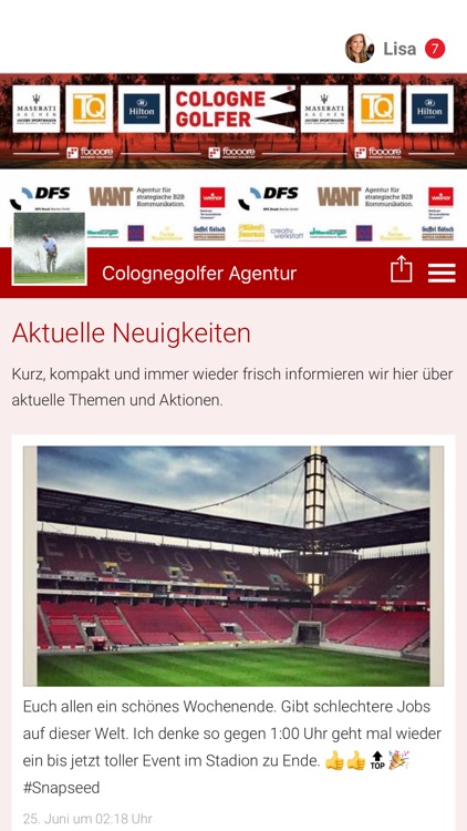 Colognegolfer Agentur