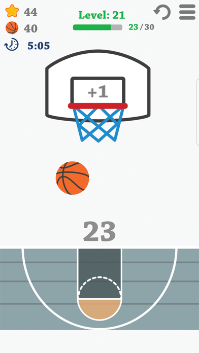 Basketball shooter challenge screenshot 2