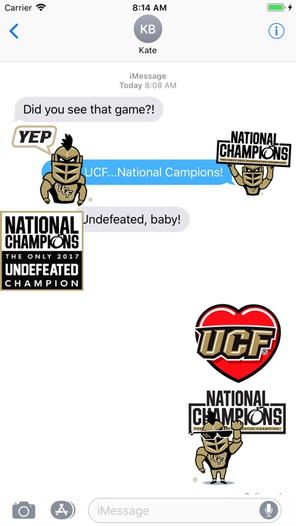 UCF® Stickers screenshot-5