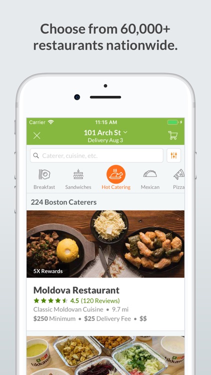 ezCater - Business Catering