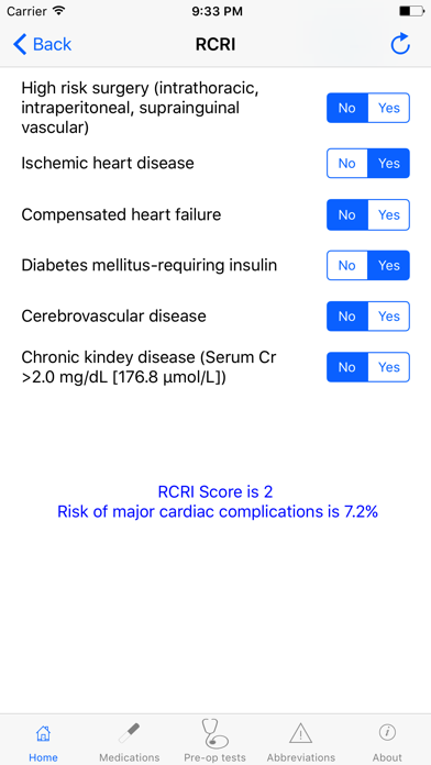 How to cancel & delete PreOp Cardiac Eval from iphone & ipad 3