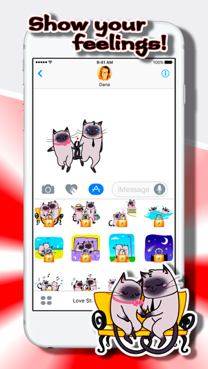 Love Stickers: Sweet Cats(圖3)-速報App