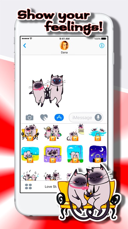 Love Stickers: Sweet Cats