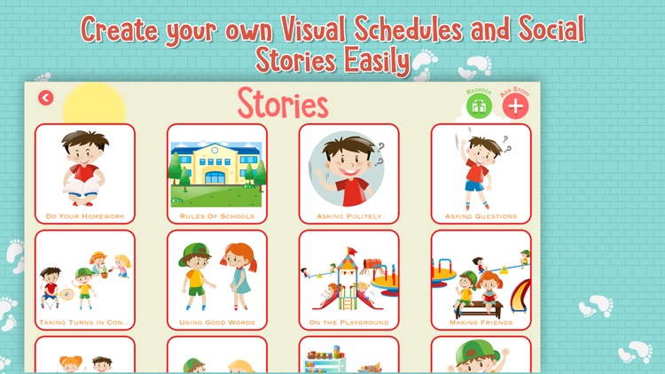 Visual Schedule & Social Story