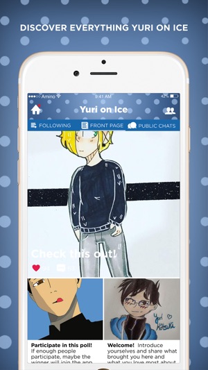 YOI Amino for Yuri on Ice(圖1)-速報App