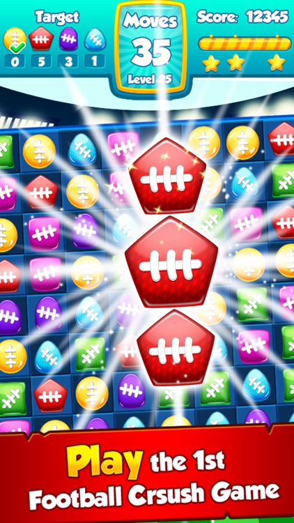 Football League Crush -Match 3