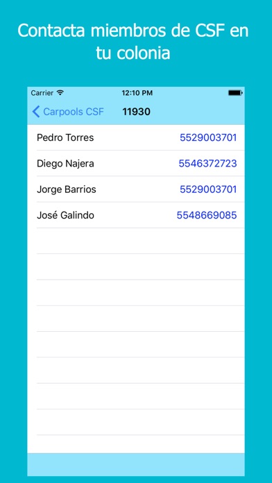 Carpools CSF screenshot 2