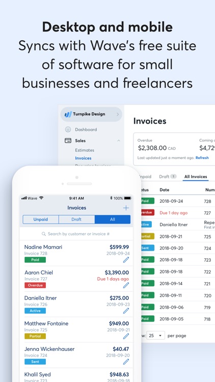 Invoice by Wave screenshot-6