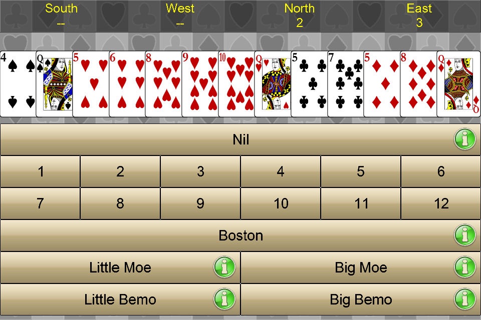 Spades V+, classic card game screenshot 2