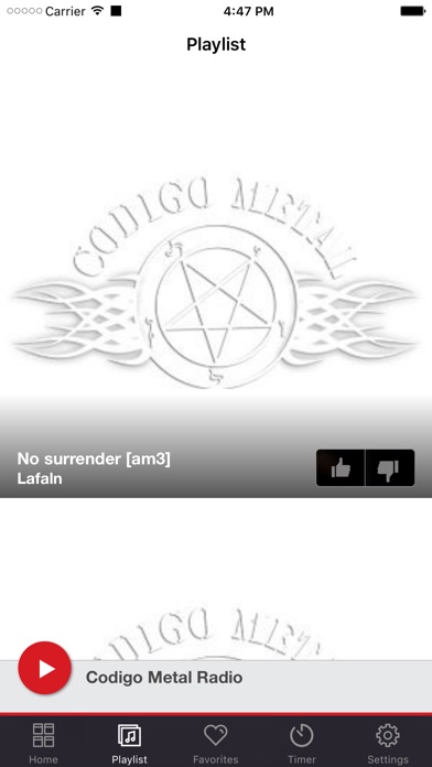 Codigo Metal Radio screenshot 2