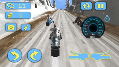 Snow Mobile Offroad Racing screenshot 4