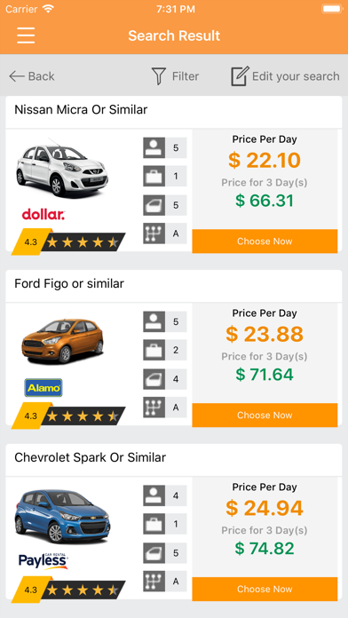 CARSiRENT screenshot 4