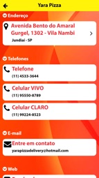 Yara Pizza Captura de tela 3