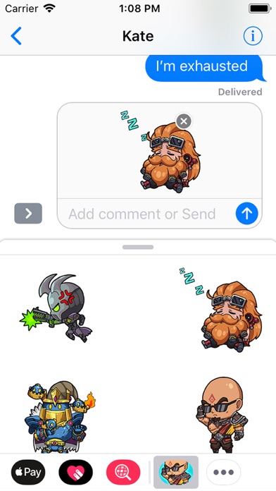 Paladins Strike Stickers screenshot 2