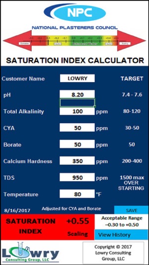 NPC LSI Calc