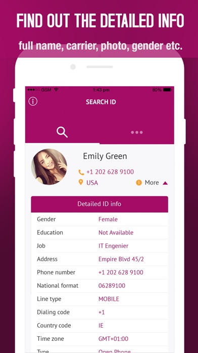 Caller id - The best calling app! screenshot 2