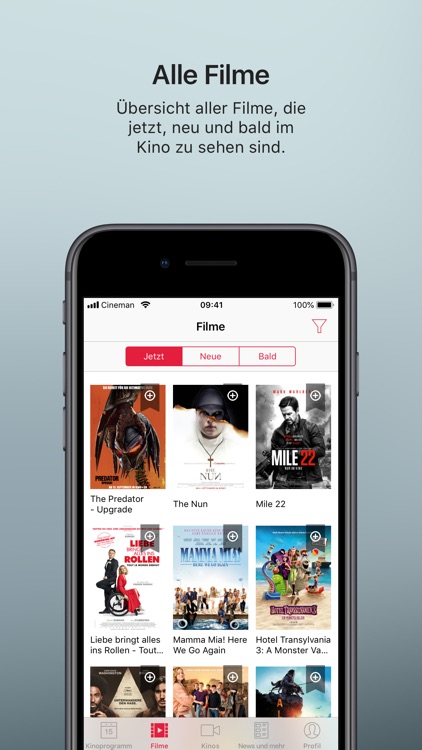 Cineman – Kinoprogramm & Filme