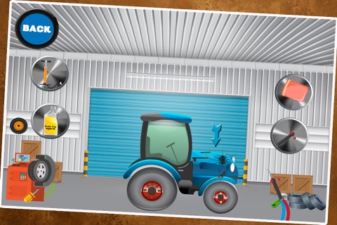 Tractor Repair Shop – Crazy auto mechanic garage screenshot 2