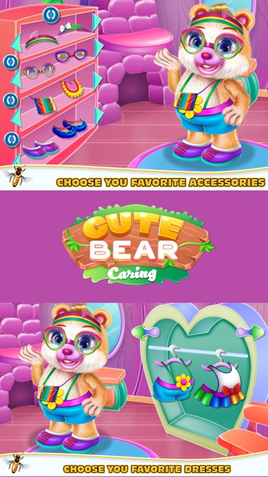 Cute Bear Caring screenshot 3