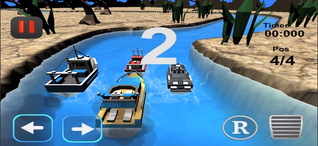 Fun racing games - jetski boat