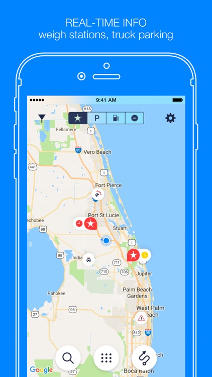 Jack Reports – truckers app