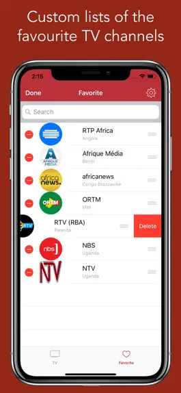 Game screenshot African TV: African television hack