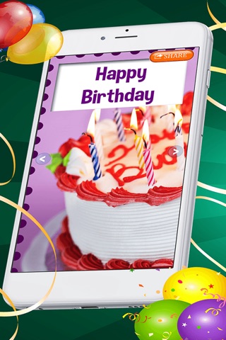 Happy Bday Greeting Card Maker screenshot 4