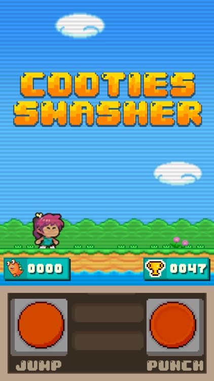 Cooties Smasher - 8-bit arcade