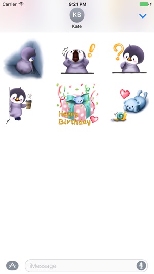 Penguin Bo Sticker Pack(圖5)-速報App