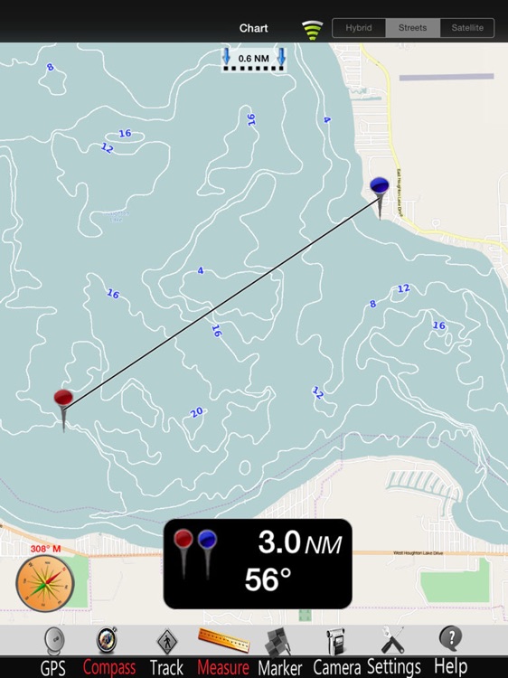 Michigan Lakes GPS Charts Pro