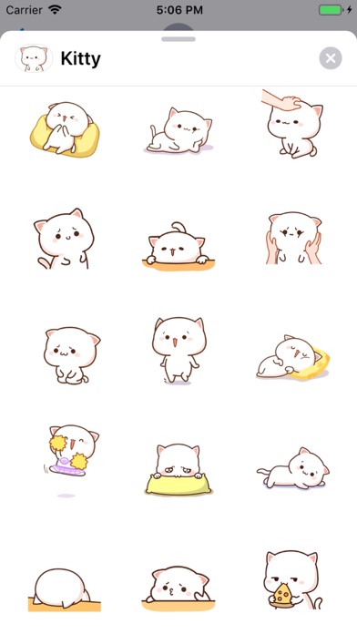 Kitty - Gif Cat Sticker Lovers screenshot 2