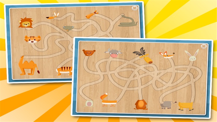 Animal maze - fun for kids screenshot-3