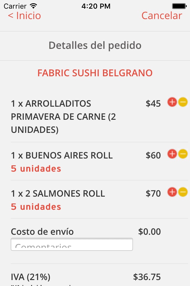 Fabric Sushi screenshot 2