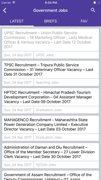 Government Jobs English