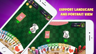 Gin Rummy Extra - Card Game ++ screenshot 2